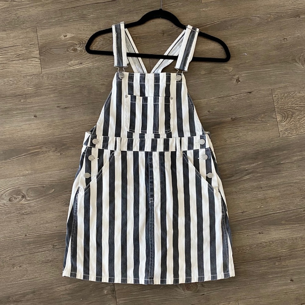 NWOT Browny Standard Denim Striped Dress